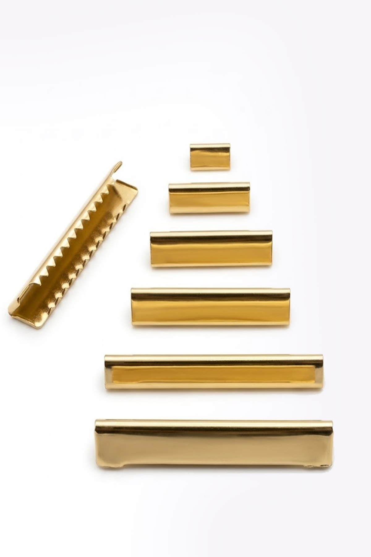 Kıstırma Pirinç Gold 2 cm  LDR-298 (200 Adet)